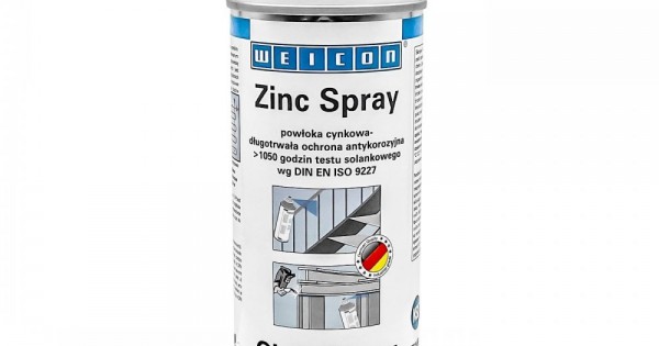 WEICON Zinc Spray – corrosion protection coating 70% Zn/Al